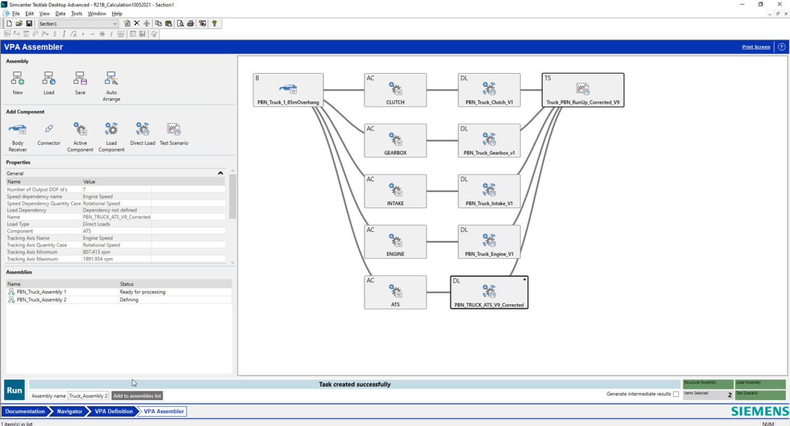 Generate an assembly out of modular component models for system NVH predictions 1536x828