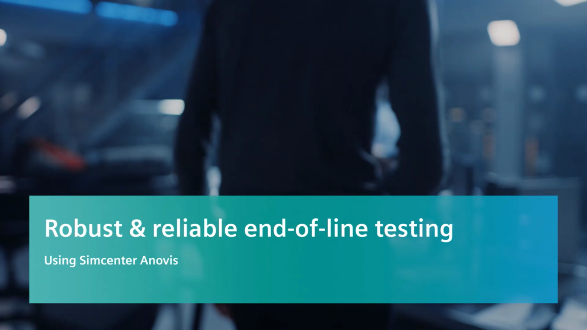 Anovis Robust end of line testing